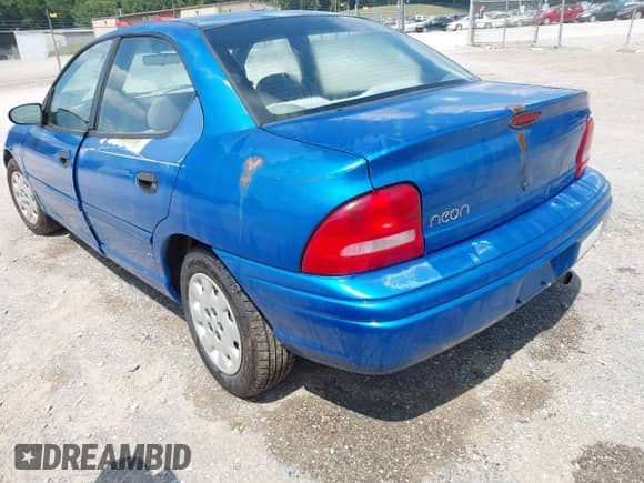 1998 Dodge Neon Competition with VIN 1B3ES47C4WD624555, listed as a IAAI auction lot 42809340 with 109,049 mi miles and . Bid and sale history available at DreamBid. Image 3.