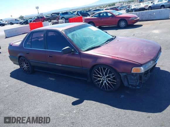 1993 Honda Accord with VIN 1HGCB7670PA032022, listed as a IAAI auction lot 43184554 with 235,609 mi miles and . Bid and sale history available at DreamBid. Image 13.