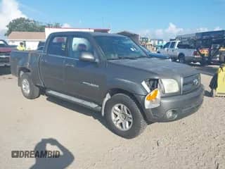 2006 Toyota Tundra Limited with VIN 5TBDT48156S507035, listed as a IAAI auction lot 42898065 with 200,644 mi miles and . Bid and sale history available at DreamBid. Image 1.