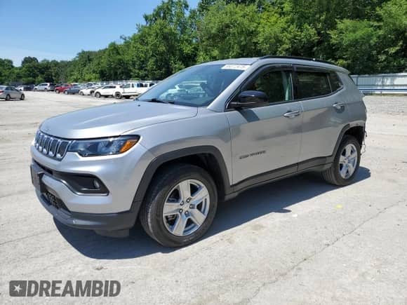 2022 Jeep Compass Latitude с VIN 3C4NJDBB4NT211804, выставлен на аукционе Copart как лот 66072475 с пробегом 29 266 миль миль и Списание • Salvage title. История ставок и продаж доступна на DreamBid. Изображение 1.