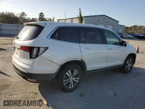 2018 Honda Pilot EX-L with VIN 5FNYF5H67JB016626, listed as a Copart auction lot 44429425 with 68,616 mi miles and Salvage title. Bid and sale history available at DreamBid. Image 3.