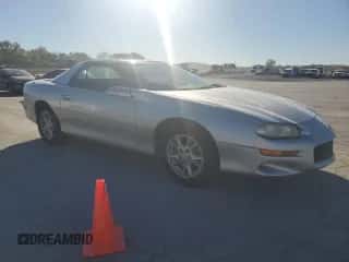 2002 Chevrolet Camaro with VIN 2G1FP22KX22151549, listed as a Copart auction lot 86514625 with 126,830 mi miles and Salvage title. Bid and sale history available at DreamBid. Image 4.