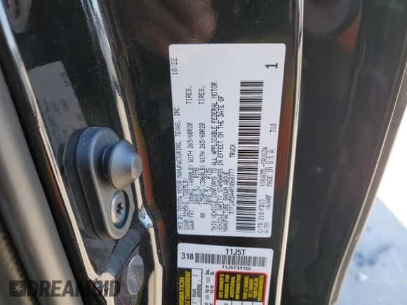 2023 Toyota Tundra SR5 с VIN 5TFLA5DA4PX060777, выставлен на аукционе Copart как лот 42047755 с пробегом 28 939 миль миль и Списание • Salvage title. История ставок и продаж доступна на DreamBid. Изображение 12.