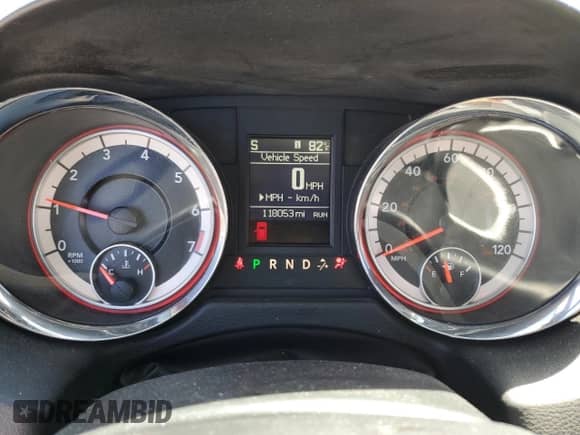 2018 Dodge Grand Caravan GT with VIN 2C4RDGEG5JR334770, listed as a Copart auction lot 80093505 with 118,053 mi miles and Salvage title. Bid and sale history available at DreamBid. Image 9.