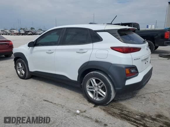 2020 Hyundai Kona SE with VIN KM8K12AA8LU407632, listed as a Copart auction lot 71706945 with 93,796 mi miles and Salvage title. Bid and sale history available at DreamBid. Image 2.