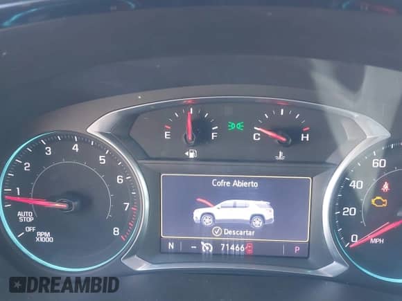 2022 Chevrolet Traverse LT Cloth z VIN 1GNEVGKW5NJ122833, wystawiony jako IAAI lot #42692402 z przebiegiem 71 466 mil mil oraz . Historia ofert i sprzedaży dostępna na DreamBid. Obrazek 7.