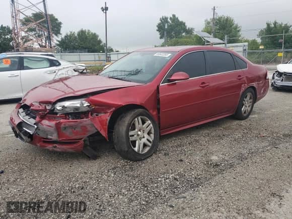 2015 Chevrolet Impala LT с VIN 2G1WB5E3XF1145153, выставлен на аукционе Copart как лот 69503355 с пробегом 122 726 миль миль и Списание • Salvage title. История ставок и продаж доступна на DreamBid. Изображение 1.