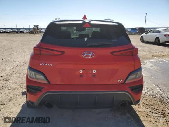 2023 Hyundai Kona с VIN KM8KH3AC2PU009759, выставлен на аукционе Copart как лот 42438665 с пробегом 31 568 миль миль и Списание • Salvage title. История ставок и продаж доступна на DreamBid. Изображение 6.