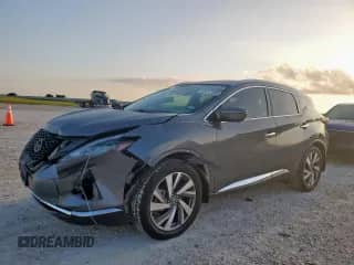 2020 Nissan Murano SL with VIN 5N1AZ2CJ1LN137011, listed as a Copart auction lot 68012045 with 110,673 mi miles and Salvage title. Bid and sale history available at DreamBid. Image 1.