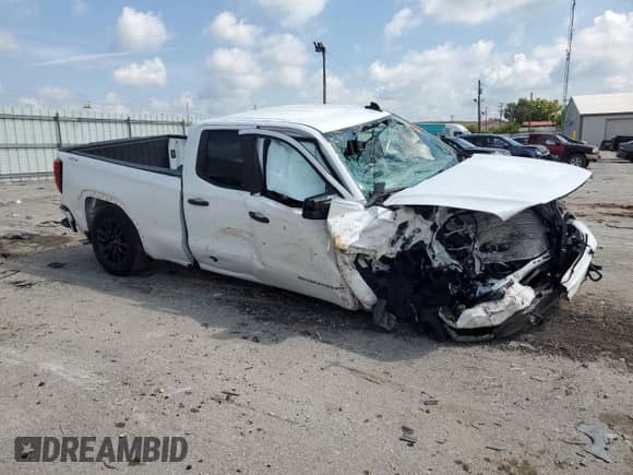 2025 GMC Sierra 1500 Pro с VIN 1GTRUAEDXSZ186190, выставлен на аукционе Copart как лот 68723175 с пробегом Не указан миль и Списание • Salvage title. История ставок и продаж доступна на DreamBid. Изображение 4.