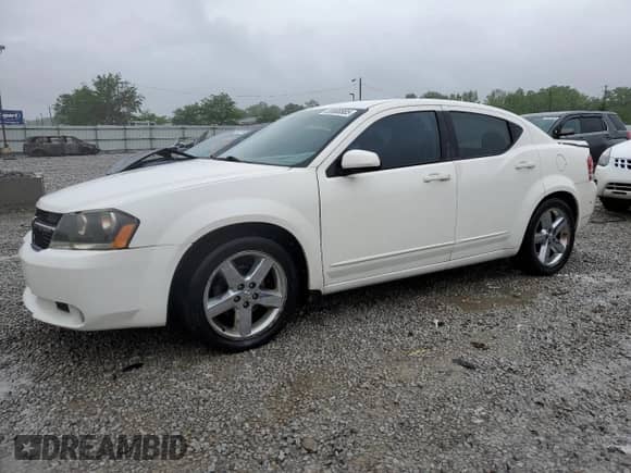 2008 Dodge Avenger R/T with VIN 1B3LC76M58N155196, listed as a Copart auction lot 55500885 with 150,264 mi miles and Salvage title. Bid and sale history available at DreamBid. Image 1.