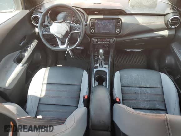 2023 Nissan Kicks SR with VIN 3N1CP5DV0PL491584, listed as a Copart auction lot 66767235 with 26,162 mi miles and Salvage title. Bid and sale history available at DreamBid. Image 8.