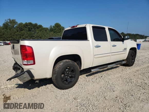 2012 GMC Sierra 1500 SLE with VIN 3GTP1VE07CG221273, listed as a Copart auction lot 72046575 with 163,893 mi miles and Salvage title. Bid and sale history available at DreamBid. Image 3.