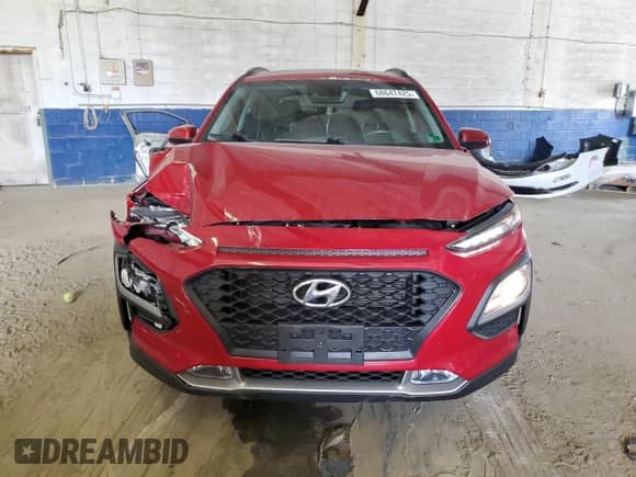 2020 Hyundai Kona SEL Plus z VIN KM8K6CAAXLU528959, wystawiony jako Copart lot #68647425 z przebiegiem 59 100 mil mil oraz Szkoda całkowita • Salvage title. Historia ofert i sprzedaży dostępna na DreamBid. Obrazek 5.