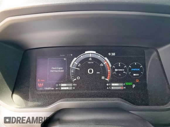 2024 Toyota Tundra Limited Hybrid with VIN 5TFJC5EC2RX005474, listed as a Copart auction lot 60103745 with 18,689 mi miles and Salvage title. Bid and sale history available at DreamBid. Image 9.