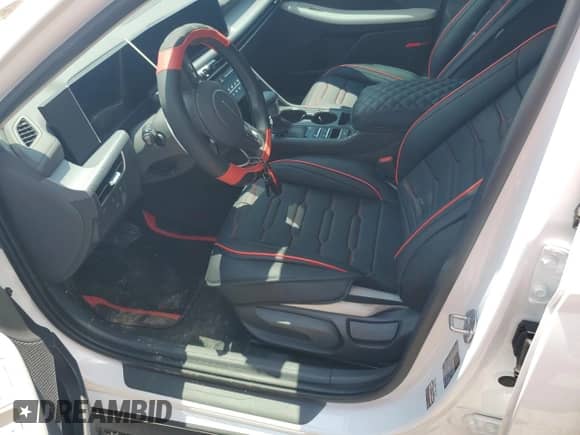 2025 Hyundai Sonata SE with VIN KMHL24JA3SA459909, listed as a Copart auction lot 67420265 with 1,596 mi miles and Salvage title. Bid and sale history available at DreamBid. Image 7.