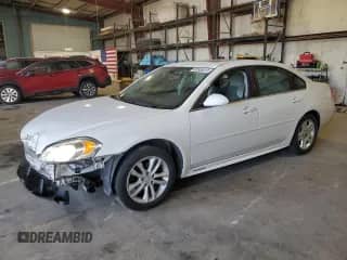 2012 Chevrolet Impala LT Fleet с VIN 2G1WG5E34C1282618, выставлен на аукционе Copart как лот 80585415 с пробегом 141 518 миль миль и Списание • Salvage title. История ставок и продаж доступна на DreamBid. Изображение 1.