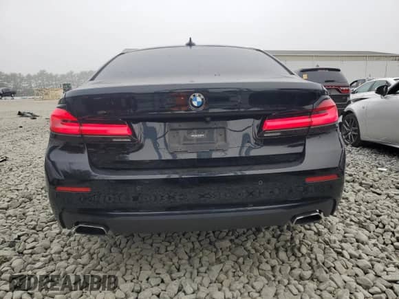 2021 BMW 5 Series 530i xDrive with VIN WBA13BJ08MWX12391, listed as a Copart auction lot 68364595 with 39,466 mi miles and Salvage title. Bid and sale history available at DreamBid. Image 6.