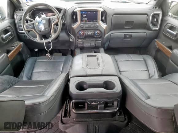 2019 Chevrolet Silverado 1500 High Country с VIN 1GCUYHEL0KZ165248, выставлен на аукционе Copart как лот 71203185 с пробегом 54 085 миль миль и Списание • Salvage title. История ставок и продаж доступна на DreamBid. Изображение 8.