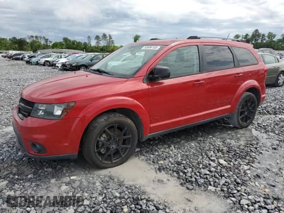 2017 Dodge Journey SXT with VIN 3C4PDCBB5HT683962, listed as a Copart auction lot 53696105 with 151,585 mi miles and Clean title. Bid and sale history available at DreamBid. Image 1.