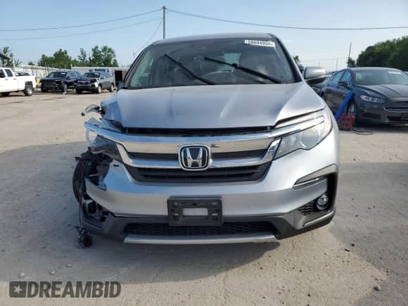 2021 Honda Pilot EX с VIN 5FNYF6H33MB093414, выставлен на аукционе Copart как лот 58694955 с пробегом 44 336 миль миль и Списание • Salvage title. История ставок и продаж доступна на DreamBid. Изображение 5.