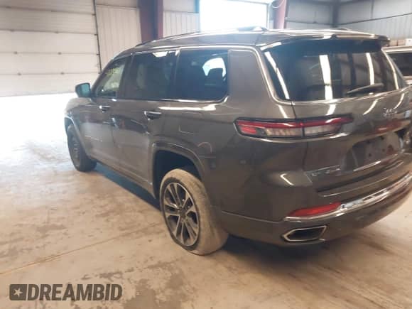 2021 Jeep Grand Cherokee Overland with VIN 1C4RJKDG7M8179023, listed as a IAAI auction lot 42739881 with 47,475 mi miles and . Bid and sale history available at DreamBid. Image 3.