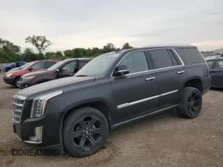 2017 Cadillac Escalade Premium Luxury with VIN 1GYS4CKJXHR230537, listed as a Copart auction lot 69665845 with 54,089 mi miles and Salvage title. Bid and sale history available at DreamBid. Image 1.