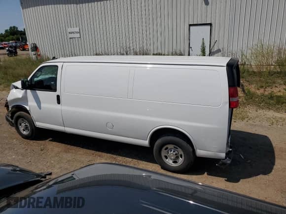 2022 Chevrolet Express Cargo с VIN 1GCWGBFP4N1167923, выставлен на аукционе Copart как лот 64647364 с пробегом 55 714 миль миль и Чистый • Clean title. История ставок и продаж доступна на DreamBid. Изображение 2.