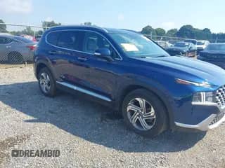 2021 Hyundai Santa Fe SEL with VIN 5NMS64AJ9MH363067, listed as a IAAI auction lot 43152928 with 58,577 mi miles and . Bid and sale history available at DreamBid. Image 1.