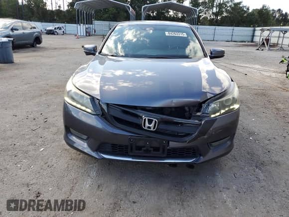 2014 Honda Accord EX-L with VIN 1HGCR3F83EA034745, listed as a Copart auction lot 84263315 with 156,565 mi miles and Salvage title. Bid and sale history available at DreamBid. Image 5.