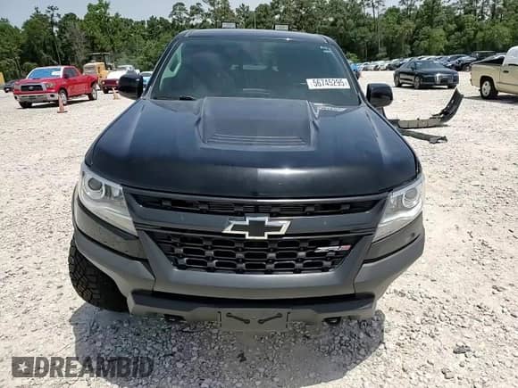 2020 Chevrolet Colorado 4WD ZR2 with VIN 1GCGTEEN2L1239152, listed as a Copart auction lot 56745295 with 25,304 mi miles and Salvage title. Bid and sale history available at DreamBid. Image 14.