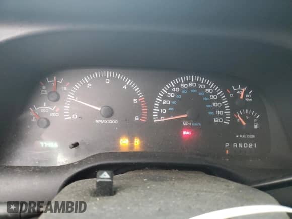 2000 Dodge 1500 с VIN 1B7HF16Z7YS514697, выставлен на аукционе Copart как лот 82132784 с пробегом 77 466 миль миль и Чистый • Clean title. История ставок и продаж доступна на DreamBid. Изображение 9.