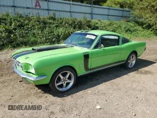 1966 Ford Mustang with VIN 6T09C132872, listed as a Copart auction lot 80866125 with 33,204 mi miles and Clean title. Bid and sale history available at DreamBid. Image 1.