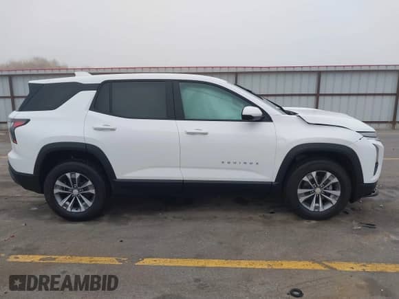 2025 Chevrolet Equinox AWD LT с VIN 3GNAXPEG1SL102774, выставлен на аукционе IAAI как лот 41193198 с пробегом 3 279 миль миль и . История ставок и продаж доступна на DreamBid. Изображение 13.