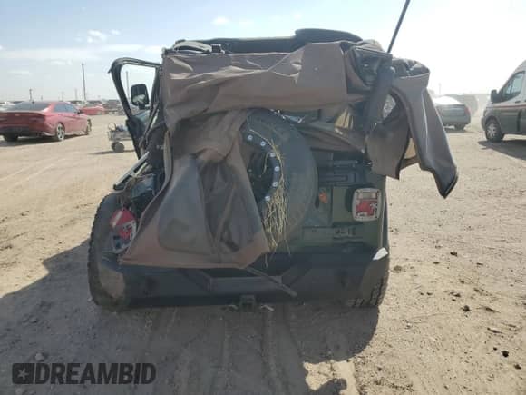 2005 Jeep Wrangler SE z VIN 1J4FA29175P331391, wystawiony jako Copart lot #76608824 z przebiegiem 98 268 mil mil oraz Szkoda całkowita • Salvage title. Historia ofert i sprzedaży dostępna na DreamBid. Obrazek 6.