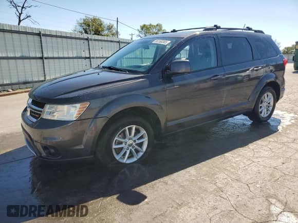 2016 Dodge Journey SXT with VIN 3C4PDDBG7GT160085, listed as a Copart auction lot 86168365 with 181,155 mi miles and Salvage title. Bid and sale history available at DreamBid. Image 1.