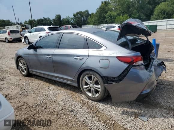 2018 Hyundai Sonata Sport with VIN 5NPE34AF0JH646148, listed as a Copart auction lot 69790185 with 95,843 mi miles and Salvage title. Bid and sale history available at DreamBid. Image 2.