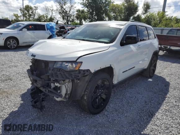 2019 Jeep Grand Cherokee Laredo E with VIN 1C4RJEAG7KC571791, listed as a Copart auction lot 85889795 with 73,533 mi miles and Non repairable. Bid and sale history available at DreamBid. Image 1.