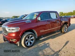 2021 Ram 1500 Limited с VIN 1C6RREHT0MN575305, выставлен на аукционе Copart как лот 71040485 с пробегом 81 250 миль миль и Списание • Salvage title. История ставок и продаж доступна на DreamBid. Изображение 1.