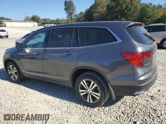 2017 Honda Pilot EX-L with VIN 5FNYF5H64HB021941, listed as a Copart auction lot 75251144 with 50,224 mi miles and Salvage title. Bid and sale history available at DreamBid. Image 2.