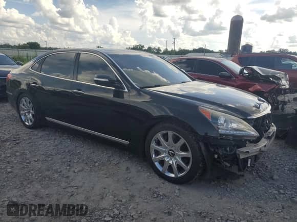 2013 Hyundai Equus Signature с VIN KMHGH4JH7DU069734, выставлен на аукционе Copart как лот 60468465 с пробегом 98 656 миль миль и Списание • Salvage title. История ставок и продаж доступна на DreamBid. Изображение 4.