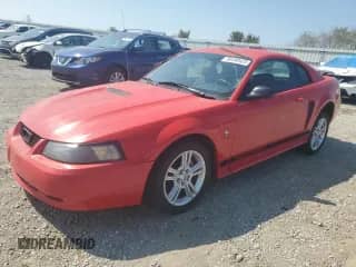 2002 Ford Mustang Standard with VIN 1FAFP40412F138636, listed as a Copart auction lot 80390425 with Not provided miles and Salvage title. Bid and sale history available at DreamBid. Image 1.