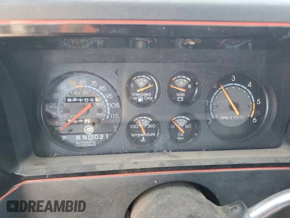 1987 Chevrolet Monte Carlo с VIN 1G1GZ11G1HR119696, выставлен на аукционе Copart как лот 58083555 с пробегом 67 106 миль миль и Чистый • Clean title. История ставок и продаж доступна на DreamBid. Изображение 9.