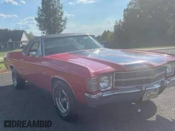 1971 Chevrolet El Camino с VIN 136801K207804, выставлен на аукционе Copart как лот 86604355 с пробегом 55 508 миль миль и Чистый • Clean title. История ставок и продаж доступна на DreamBid. Изображение 2.
