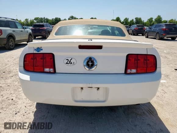 2007 Ford Mustang Deluxe with VIN 1ZVHT84N675321159, listed as a Copart auction lot 65097045 with 168,988 mi miles and Salvage title. Bid and sale history available at DreamBid. Image 6.