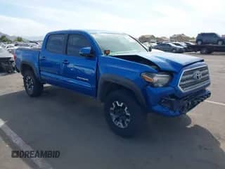 2017 Toyota Tacoma SR5 with VIN 5TFCZ5AN6HX089859, listed as a IAAI auction lot 43238076 with 99,273 mi miles and . Bid and sale history available at DreamBid. Image 1.