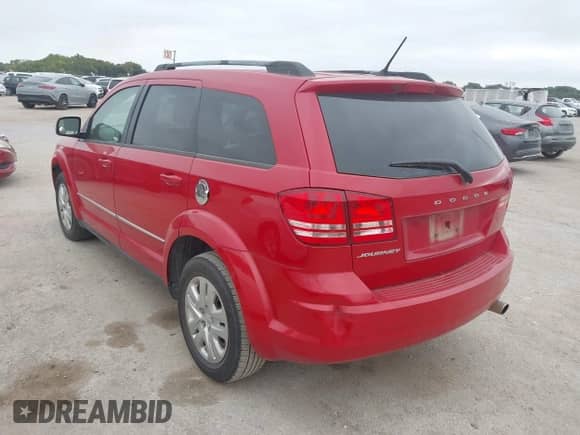 2017 Dodge Journey SE z VIN 3C4PDCAB3HT558671, wystawiony jako IAAI lot #43522014 z przebiegiem 123 783 mil mil oraz . Historia ofert i sprzedaży dostępna na DreamBid. Obrazek 3.