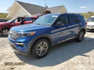 2021 Ford Explorer Limited z VIN 1FMSK8FH1MGC35191, wystawiony jako Copart lot #80789965 z przebiegiem 83 617 mil mil oraz Szkoda całkowita • Salvage title. Historia ofert i sprzedaży dostępna na DreamBid. Obrazek 1.