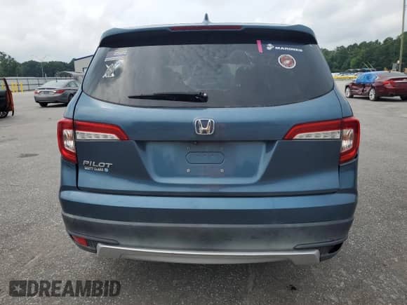 2019 Honda Pilot EX with VIN 5FNYF5H32KB017724, listed as a Copart auction lot 62994035 with 91,052 mi miles and Salvage title. Bid and sale history available at DreamBid. Image 6.