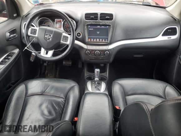 2018 Dodge Journey R/T with VIN 3C4PDDFG9JT477013, listed as a Copart auction lot 59597695 with 151,102 mi miles and Salvage title. Bid and sale history available at DreamBid. Image 8.